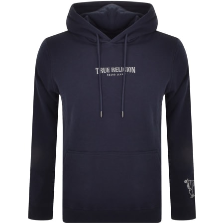 Product Image for True Religion Arch Logo Hoodie Navy