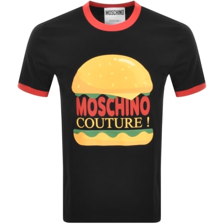 Product Image for Moschino Logo T Shirt Black