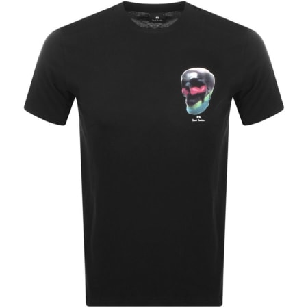 Product Image for PS By Paul Smith Skull T Shirt Black