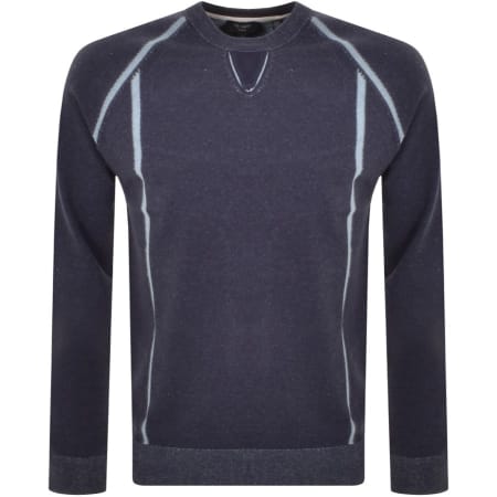 Product Image for Ted Baker Crew Neck Knit Jumper Navy