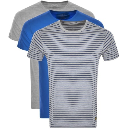 Product Image for Lyle And Scott Lounge Three Pack T Shirts