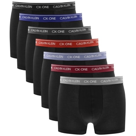 Product Image for Calvin Klein Underwear 7 Pack Trunks Black