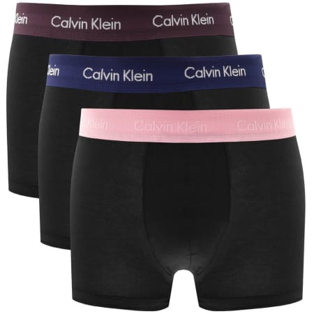 Product Image for Calvin Klein Underwear 3 Pack Trunks Black