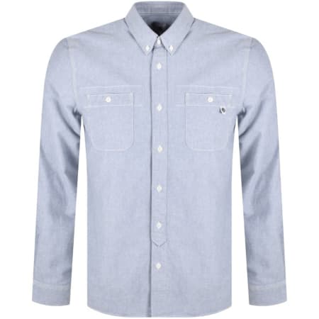 Product Image for Pretty Green Chambray Shirt Blue