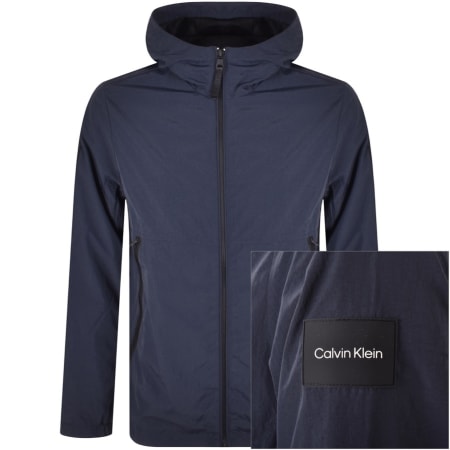 Product Image for Calvin Klein Hooded Jacket Navy