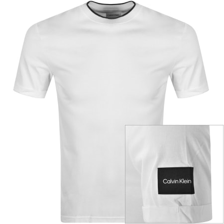Product Image for Calvin Klein Short Sleeve T Shirt White