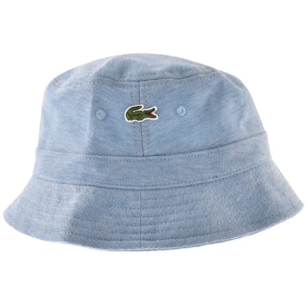 Product Image for Lacoste Logo Bucket Hat Blue