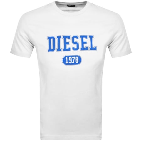 Product Image for Diesel T Diegor Logo T Shirt White