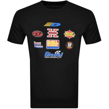 Product Image for Diesel T Just Logo T Shirt Black