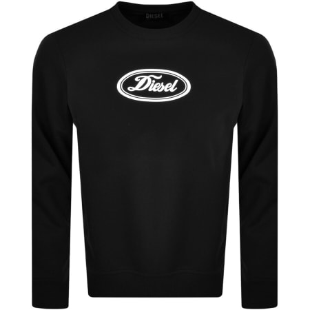 Product Image for Diesel Girk Logo Sweatshirt Black