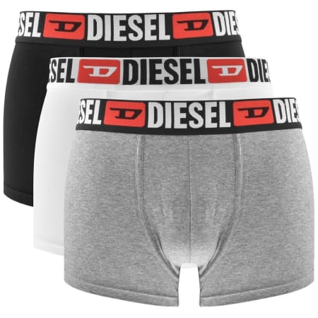 Product Image for Diesel Underwear Damien Triple Pack Boxers Grey