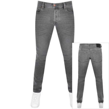 Product Image for Diesel D Luster Slim Fit Light Wash Jeans Grey