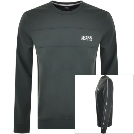 Product Image for BOSS Bodywear Lounge Sweatshirt Khaki