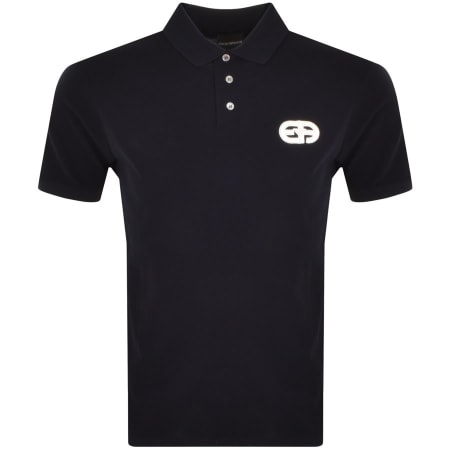 Product Image for Emporio Armani Short Sleeved Polo T Shirt Navy