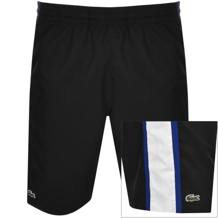 Product Image for Lacoste Sport Logo Jersey Shorts Black