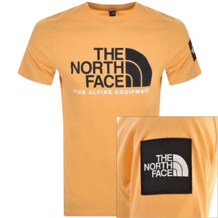 Product Image for The North Fine Alp 2 T Shirt Orange