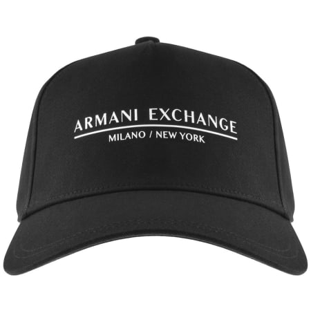 Product Image for Armani Exchange Logo Baseball Cap Black