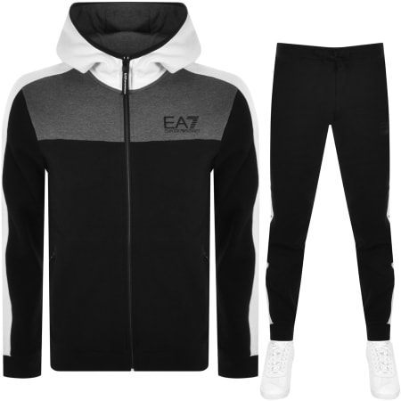 emporio armani tracksuit grey