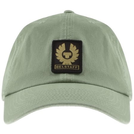 Product Image for Belstaff Logo Baseball Cap Green