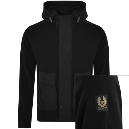 Product Image for Belstaff Wake Full Zip Hoodie Black