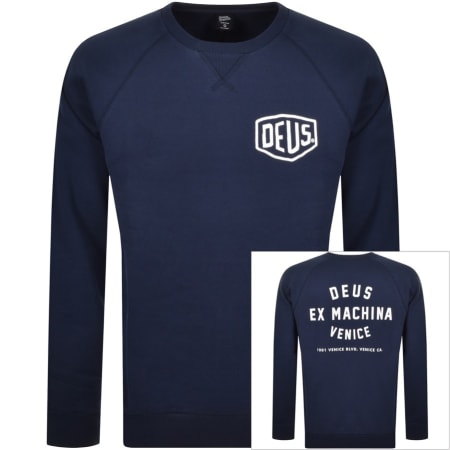 Product Image for Deus Ex Machina Venice Sweatshirt Navy