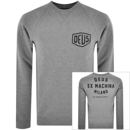 Product Image for Deus Ex Machina Milan Sweatshirt Grey