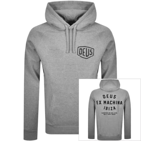 Product Image for Deus Ex Machina Ibiza Logo Hoodie Grey