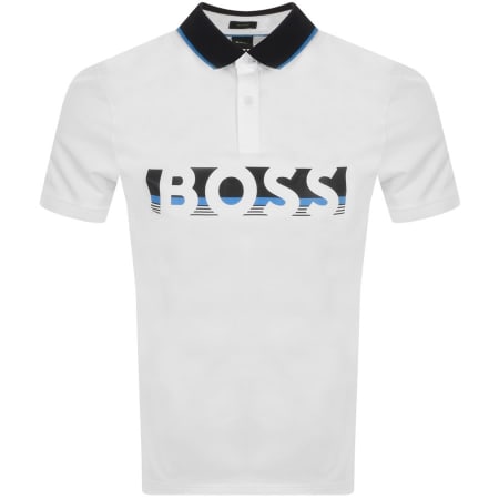 Product Image for BOSS Pavel Polo T Shirt White