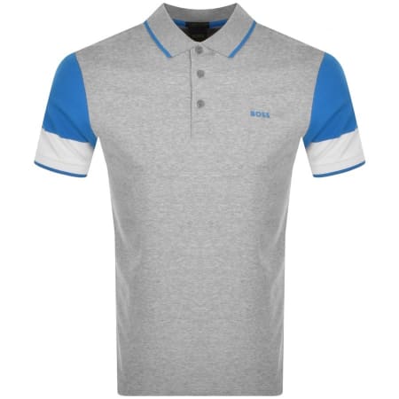 Product Image for BOSS Paddy 11 Polo T Shirt Grey