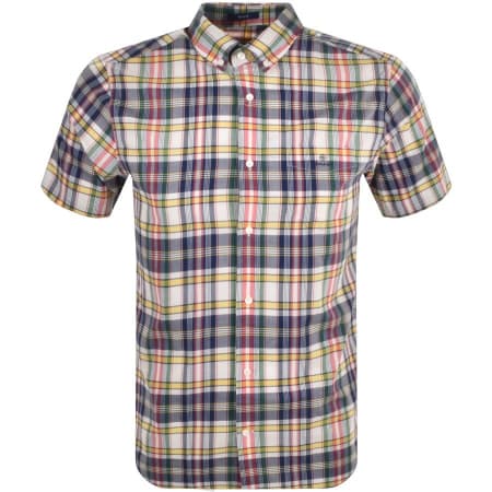 Product Image for Gant Check Short Sleeve Shirt Grey