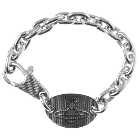 Product Image for Vivienne Westwood Salomon Tag Bracelet Silver