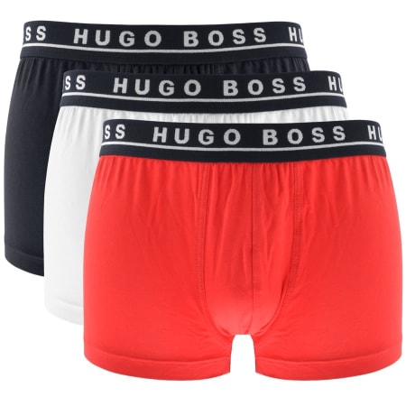 Product Image for BOSS Underwear Triple Pack Boxer Trunks Black