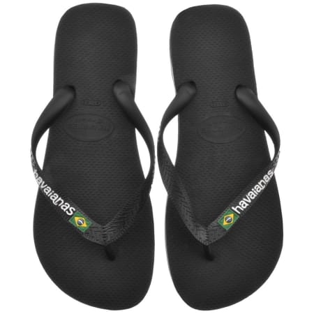 Product Image for Havaianas Brazil Logo Flip Flops Black