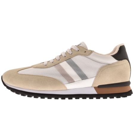 Product Image for BOSS Parkour Runn Trainers Beige
