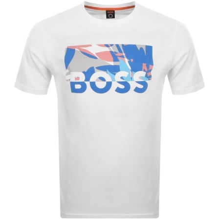 Product Image for BOSS Thinking 3 Logo T Shirt White