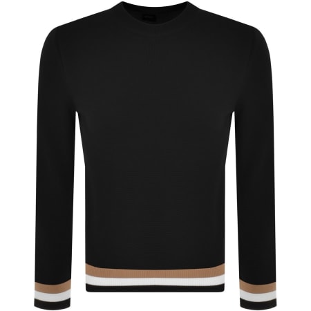 Product Image for BOSS Ecaio Knit Jumper Black