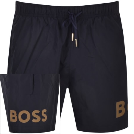 Product Image for BOSS Goldfish Swim Shorts Navy