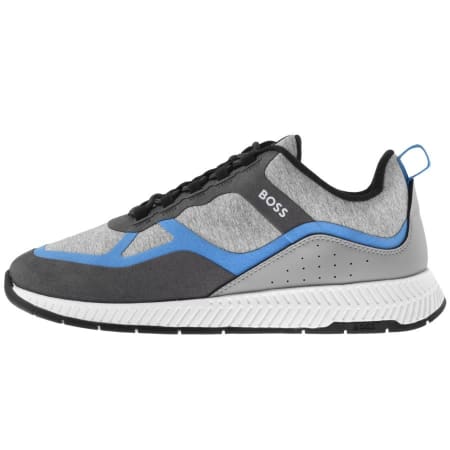 Product Image for BOSS Titanium Runn Trainers Grey