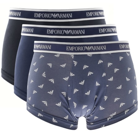 Product Image for Emporio Armani Underwear 3 Pack Boxer Trunks