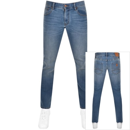 Product Image for Armani Exchange J13 Slim Fit Light Wash Jeans Blue