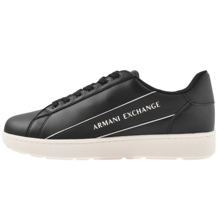 Product Image for Armani Exchange Logo Trainers Black