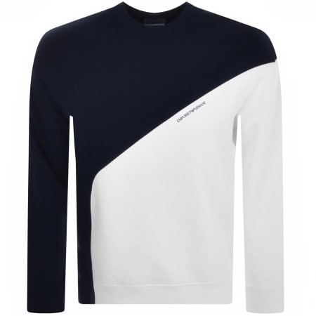 Product Image for Emporio Armani Logo Sweatshirt Navy