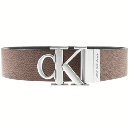 Product Image for Calvin Klein Reversible CK Logo Belt Brown