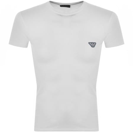 Product Image for Emporio Armani Lounge Crew Neck T Shirt White