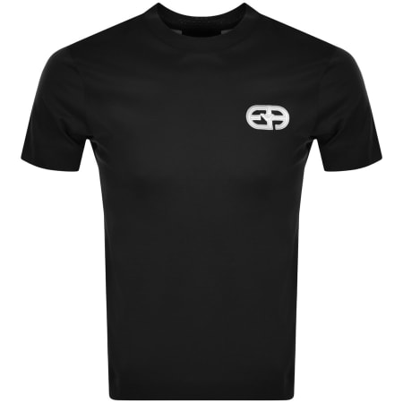 Product Image for Emporio Armani Crew Neck Logo T Shirt Black