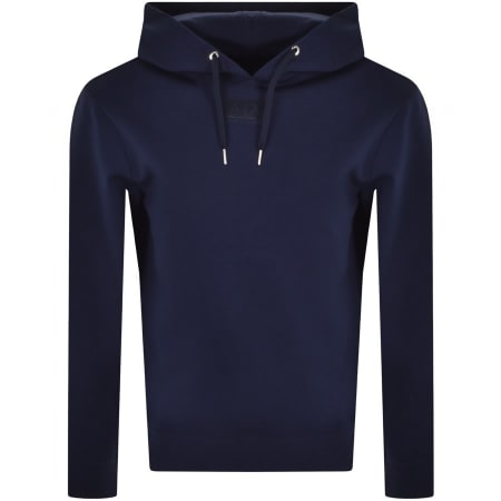 Product Image for Armani Exchange Logo Hoodie Navy