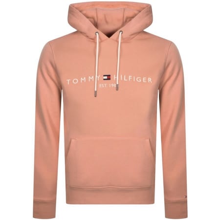Product Image for Tommy Hilfiger Logo Hoodie Pink