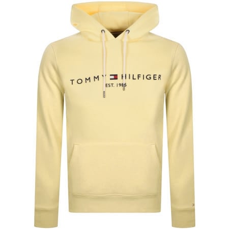 Product Image for Tommy Hilfiger Logo Hoodie Yellow
