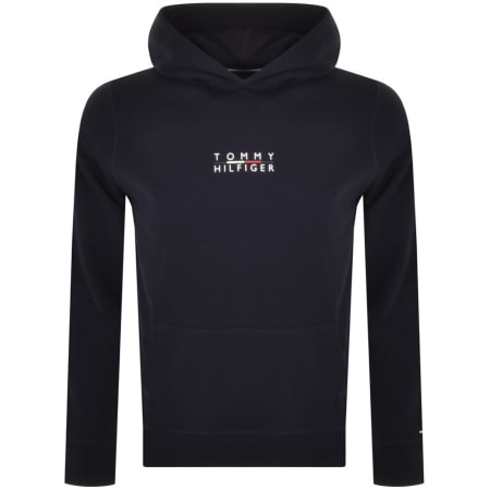 Product Image for Tommy Hilfiger Logo Hoodie Navy