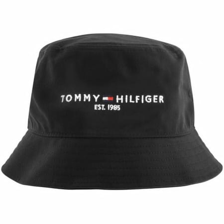 Product Image for Tommy Hilfiger Flag Logo Bucket Hat Black